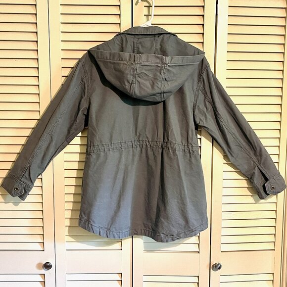 Universal Thread Utility Field Jacket * Sz Med * Hood * Green * Well Made - Picture 5 of 5